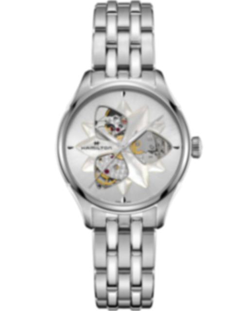 Ladies' watch  HAMILTON, Jazzmaster Open Heart Lady Auto / 34mm, SKU: H32115191 | watchphilosophy.co.uk
