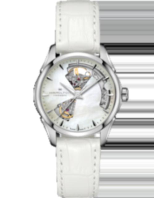 Ladies' watch  HAMILTON, Jazzmaster Open Heart Lady Auto / 36mm, SKU: H32215890 | watchphilosophy.co.uk