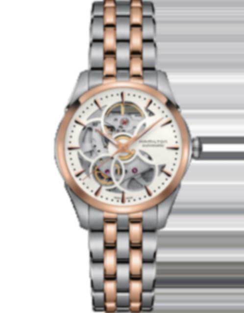 Ladies' watch  HAMILTON, Jazzmaster Viewmatic Skeleton Lady Auto / 36mm, SKU: H32425251 | watchphilosophy.co.uk
