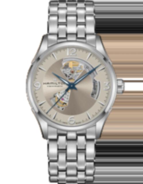 Men's watch / unisex  HAMILTON, Jazzmaster Open Heart Auto / 42mm, SKU: H32705121 | watchphilosophy.co.uk
