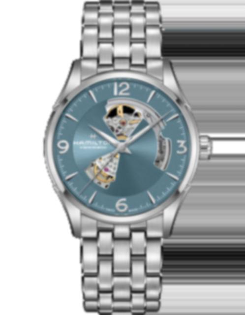 Men's watch / unisex  HAMILTON, Jazzmaster Open Heart Auto / 42mm, SKU: H32705142 | watchphilosophy.co.uk
