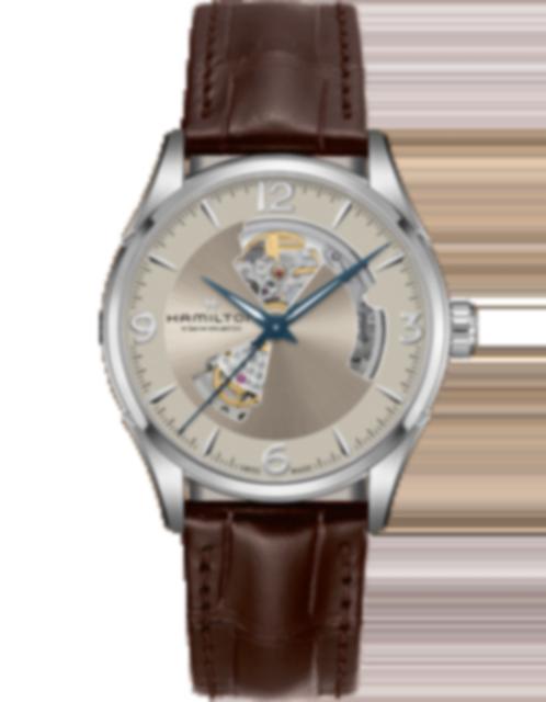 Men's watch / unisex  HAMILTON, Jazzmaster Open Heart Auto / 42mm, SKU: H32705521 | watchphilosophy.co.uk