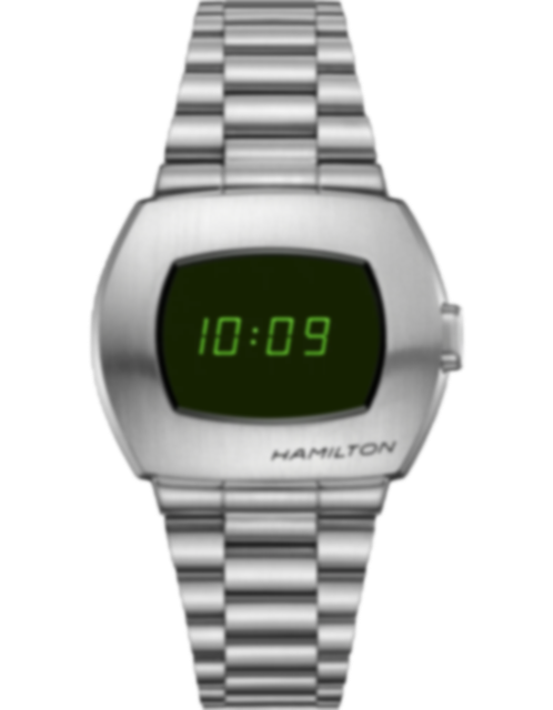 Men's watch / unisex  HAMILTON, American Classic PSR Digital Quartz / 40.8mm x 34.7mm, SKU: H52414131 | watchphilosophy.co.uk