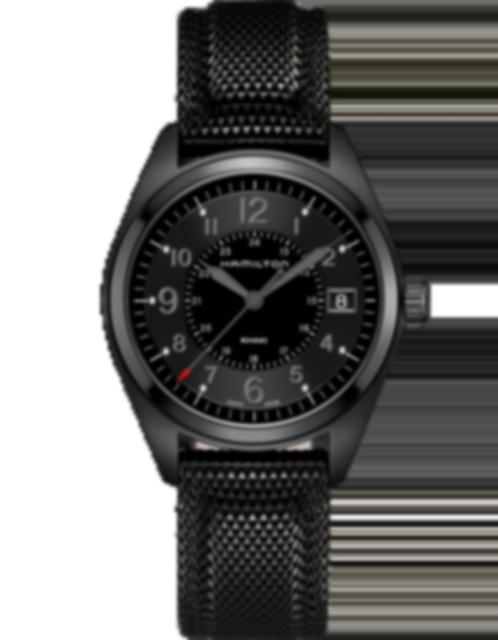 Men's watch / unisex  HAMILTON, Khaki Field Quartz / 40mm, SKU: H68401735 | watchphilosophy.co.uk