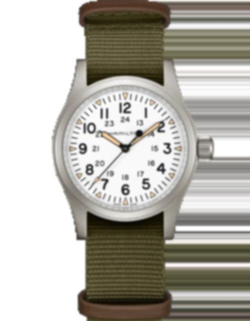 Men's watch / unisex  HAMILTON, Khaki Field Mechanical / 38mm, SKU: H69439411 | watchphilosophy.co.uk