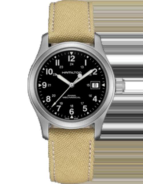 Men's watch / unisex  HAMILTON, Khaki Field Mechanical / 38mm, SKU: H69439933 | watchphilosophy.co.uk