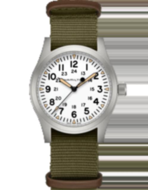 Men's watch / unisex  HAMILTON, Khaki Field Mechanical / 42mm, SKU: H69529913 | watchphilosophy.co.uk