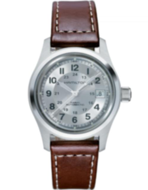 Men's watch / unisex  HAMILTON, Khaki Field Auto / 38mm, SKU: H70455553 | watchphilosophy.co.uk