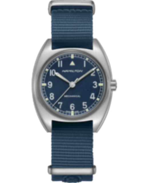 Men's watch / unisex  HAMILTON, Khaki Aviation Pilot Pioneer Mechanical / 36mm x 33mm, SKU: H76419941 | watchphilosophy.co.uk