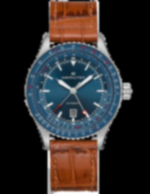 Men's watch / unisex  HAMILTON, Khaki Aviation Converter Auto GMT / 44mm, SKU: H76715540 | watchphilosophy.co.uk