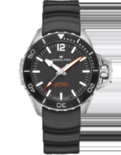Men's watch / unisex  HAMILTON, Khaki Navy Frogman Auto / 46mm, SKU: H77825330 | watchphilosophy.co.uk
