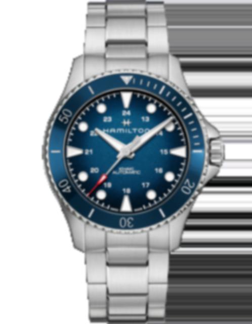 Men's watch / unisex  HAMILTON, Khaki Navy Scuba Auto / 43mm, SKU: H82505140 | watchphilosophy.co.uk
