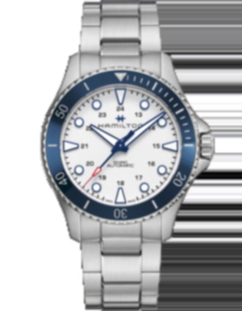 Men's watch / unisex  HAMILTON, Khaki Navy Scuba Auto / 43mm, SKU: H82505150 | watchphilosophy.co.uk
