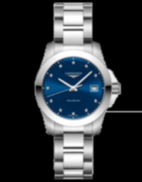 Ladies' watch  LONGINES, Conquest / 34mm, SKU: L3.377.4.97.6 | watchphilosophy.co.uk