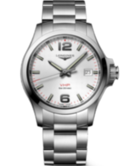 Men's watch / unisex  LONGINES, Conquest V.H.P. / 43mm, SKU: L3.726.4.76.6 | watchphilosophy.co.uk