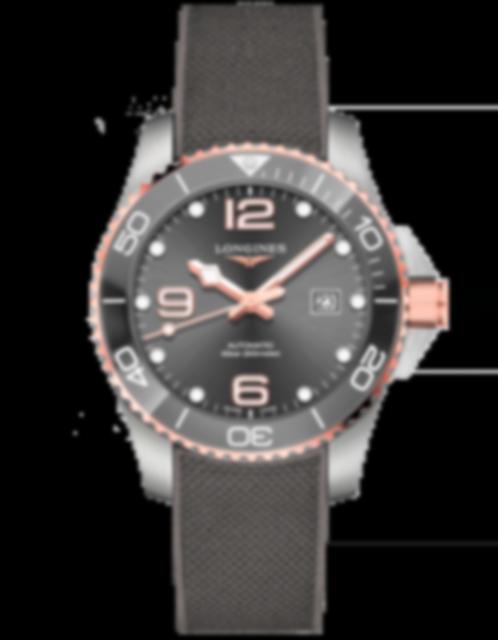 Men's watch / unisex  LONGINES, HydroСonquest / 43mm, SKU: L3.782.3.78.9 | watchphilosophy.co.uk