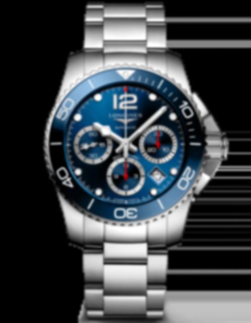 Men's watch / unisex  LONGINES, HydroConquest / 41mm, SKU: L3.783.4.96.6 | watchphilosophy.co.uk