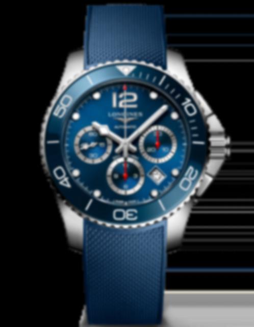 Men's watch / unisex  LONGINES, HydroConquest / 43mm, SKU: L3.883.4.96.9 | watchphilosophy.co.uk