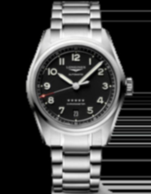 Men's watch / unisex  LONGINES, Spirit / 37mm, SKU: L3.410.4.53.6 | watchphilosophy.co.uk