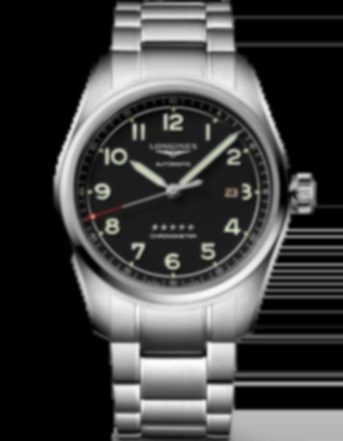 Men's watch / unisex  LONGINES, Spirit / 42mm, SKU: L3.811.4.53.6 | watchphilosophy.co.uk