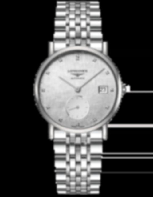 Ladies' watch  LONGINES, Elegant Collection / 34.50mm, SKU: L4.312.4.77.6 | watchphilosophy.co.uk