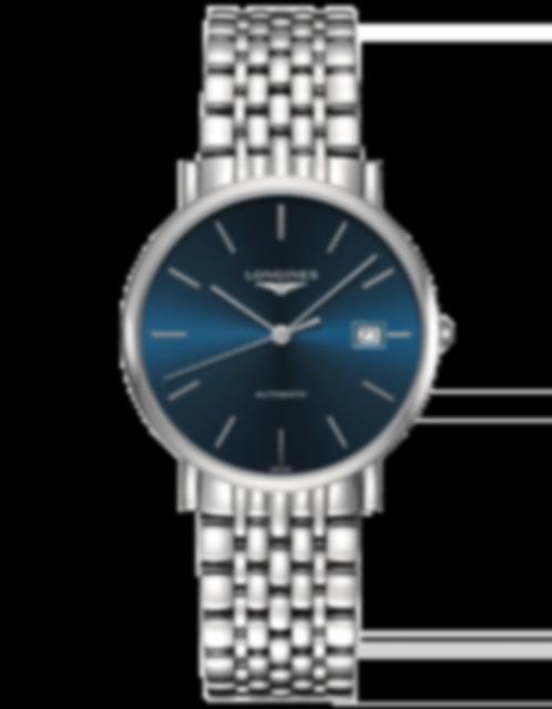 Men's watch / unisex  LONGINES, Elegant Collection / 37mm, SKU: L4.810.4.92.6 | watchphilosophy.co.uk