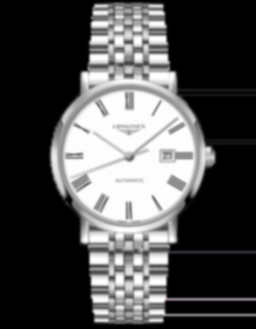 Men's watch / unisex  LONGINES, Elegant Collection / 41mm, SKU: L4.911.4.11.6 | watchphilosophy.co.uk