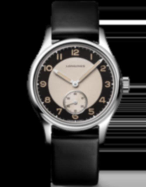 Men's watch / unisex  LONGINES, Heritage Classic-Tuxedo / 38.50mm, SKU: L2.330.4.93.0 | watchphilosophy.co.uk