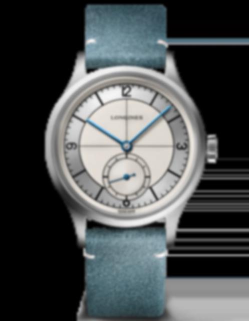 Men's watch / unisex  LONGINES, Heritage Classic-Sector Dial / 38.50mm, SKU: L2.828.4.73.2 | watchphilosophy.co.uk