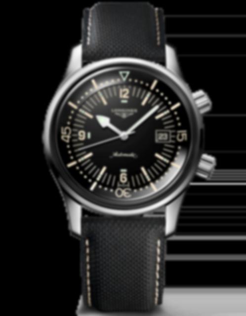 Men's watch / unisex  LONGINES, Legend Diver Watch / 42mm, SKU: L3.774.4.50.0 | watchphilosophy.co.uk