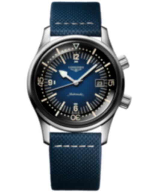 Men's watch / unisex  LONGINES, Legend Diver Watch / 42mm, SKU: L3.774.4.90.2 | watchphilosophy.co.uk