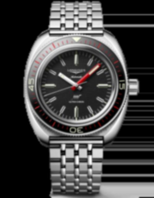 Men's watch / unisex  LONGINES, Ultra-Chron / 43mm, SKU: L2.836.4.52.6 | watchphilosophy.co.uk