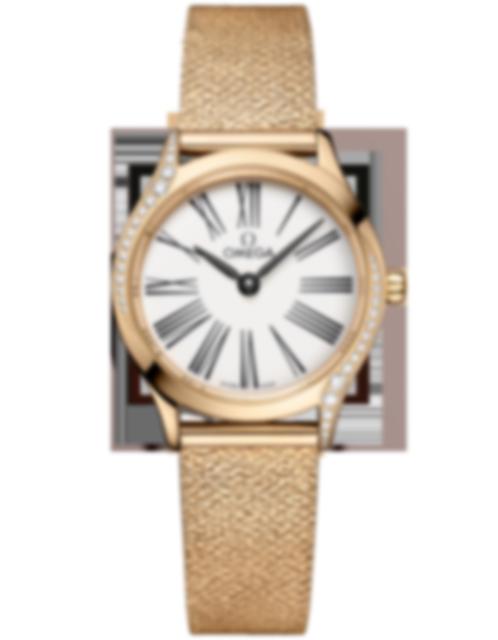 Ladies' watch  OMEGA, De Ville Mini Tresor Quartz / 26mm, SKU: 428.55.26.60.04.001 | watchphilosophy.co.uk