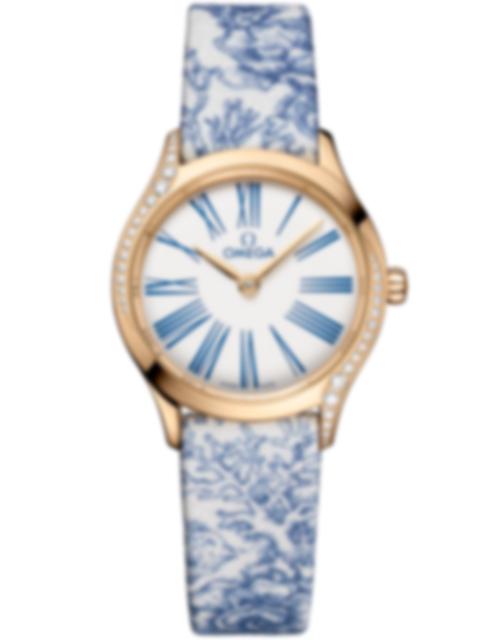 Ladies' watch  OMEGA, De Ville Mini Tresor Quartz / 26mm, SKU: 428.57.26.60.04.001 | watchphilosophy.co.uk