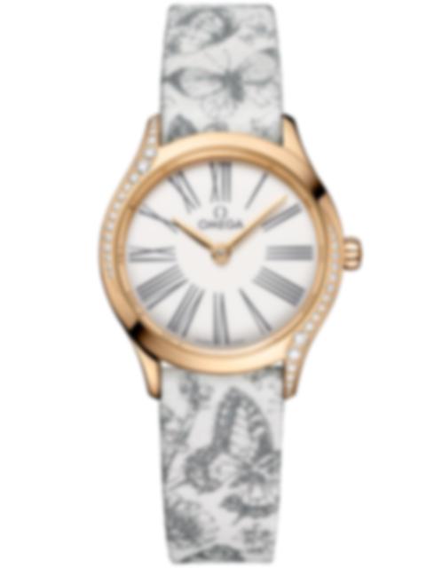 Ladies' watch  OMEGA, De Ville Mini Tresor Quartz / 26mm, SKU: 428.57.26.60.04.002 | watchphilosophy.co.uk