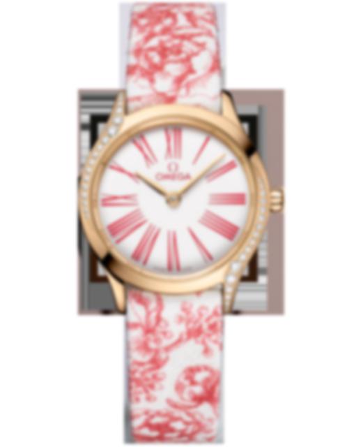 Ladies' watch  OMEGA, De Ville Mini Tresor Quartz / 26mm, SKU: 428.57.26.60.04.003 | watchphilosophy.co.uk