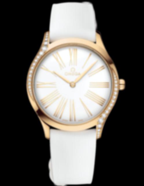 Ladies' watch  OMEGA, De Ville Tresor Quartz / 36mm, SKU: 428.57.36.60.04.001 | watchphilosophy.co.uk