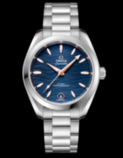 Ladies' watch  OMEGA, Seamaster Aqua Terra 150m Co Axial Master Chronometer / 34mm, SKU: 220.10.34.20.03.001 | watchphilosophy.co.uk