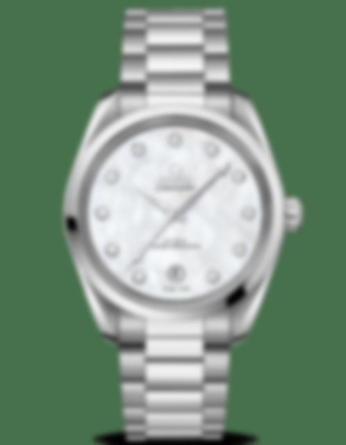 Ladies' watch  OMEGA, Seamaster Aqua Terra 150m Co Axial Master Chronometer Ladies / 38mm, SKU: 220.10.38.20.55.001 | watchphilosophy.co.uk
