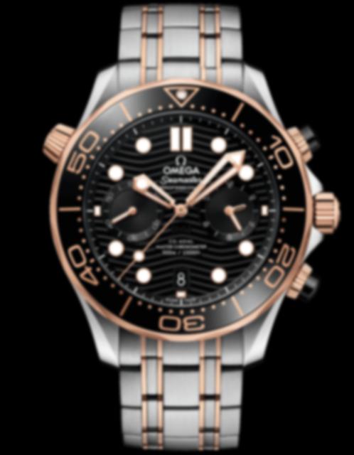 Men's watch / unisex  OMEGA, Diver 300m Co Axial Master Chronometer Chronograph / 44mm, SKU: 210.20.44.51.01.001 | watchphilosophy.co.uk