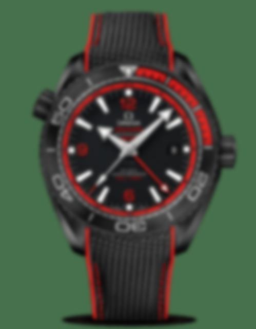 Men's watch / unisex  OMEGA, Seamaster Planet Ocean GMT Deep Black 600M / 45.5mm, SKU: 215.92.46.22.01.003 | watchphilosophy.co.uk