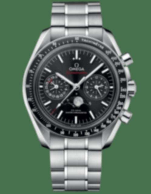 Men's watch / unisex  OMEGA, Speedmaster Moonphase Co Axial Master Chronometer Chronograph / 44.25mm, SKU: 304.30.44.52.01.001 | watchphilosophy.co.uk