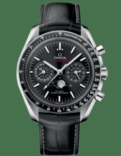 Men's watch / unisex  OMEGA, Speedmaster Moonphase Co Axial Master Chronometer Chronograph / 44.25mm, SKU: 304.33.44.52.01.001 | watchphilosophy.co.uk