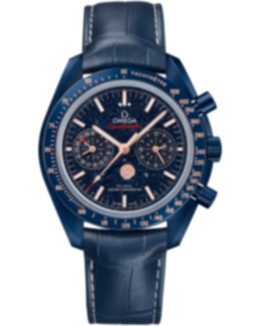 Men's watch / unisex  OMEGA, Speedmaster Moonphase Co Axial Master Chronometer Chronograph / 44.25mm, SKU: 304.93.44.52.03.002 | watchphilosophy.co.uk