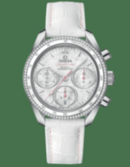 Ladies' watch  OMEGA, Speedmaster 38 Co Axial Chronometer Chronograph / 38mm, SKU: 324.38.38.50.55.001 | watchphilosophy.co.uk
