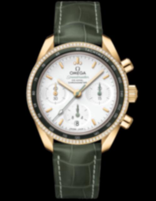 Ladies' watch  OMEGA, Speedmaster 38 Co Axial Chronometer Chronograph / 38mm, SKU: 324.68.38.50.02.004 | watchphilosophy.co.uk