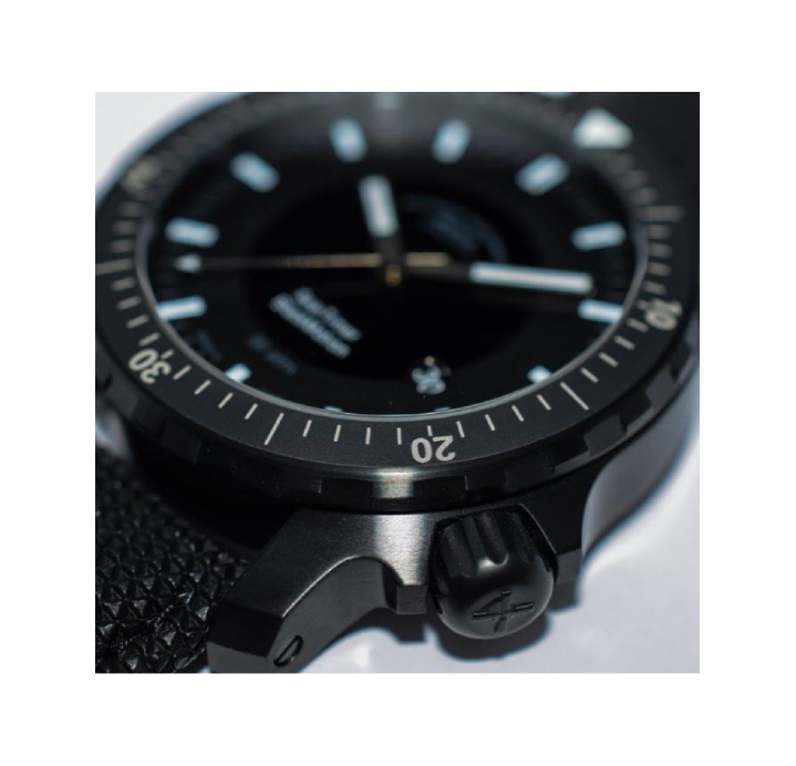 Men's watch / unisex  MÜHLE-GLASHÜTTE, Sea-Timer BlackMotion / 44mm, SKU: M1-41-83-CB | watchphilosophy.co.uk
