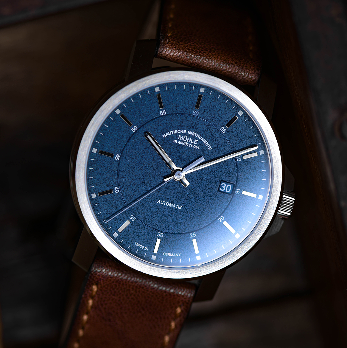 Men's watch / unisex  MÜHLE-GLASHÜTTE, 29ER Casual / 42.4 mm, SKU: M1-25-72-LB | watchphilosophy.co.uk