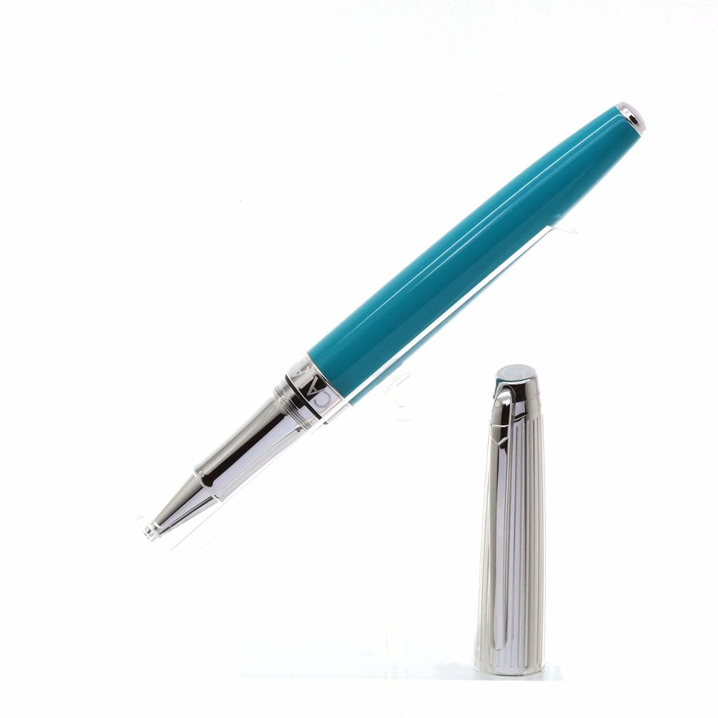  CARAN D’ACHE, Léman Bicolor Turquoise Roller Pen, SKU: 4779.171 | watchphilosophy.co.uk