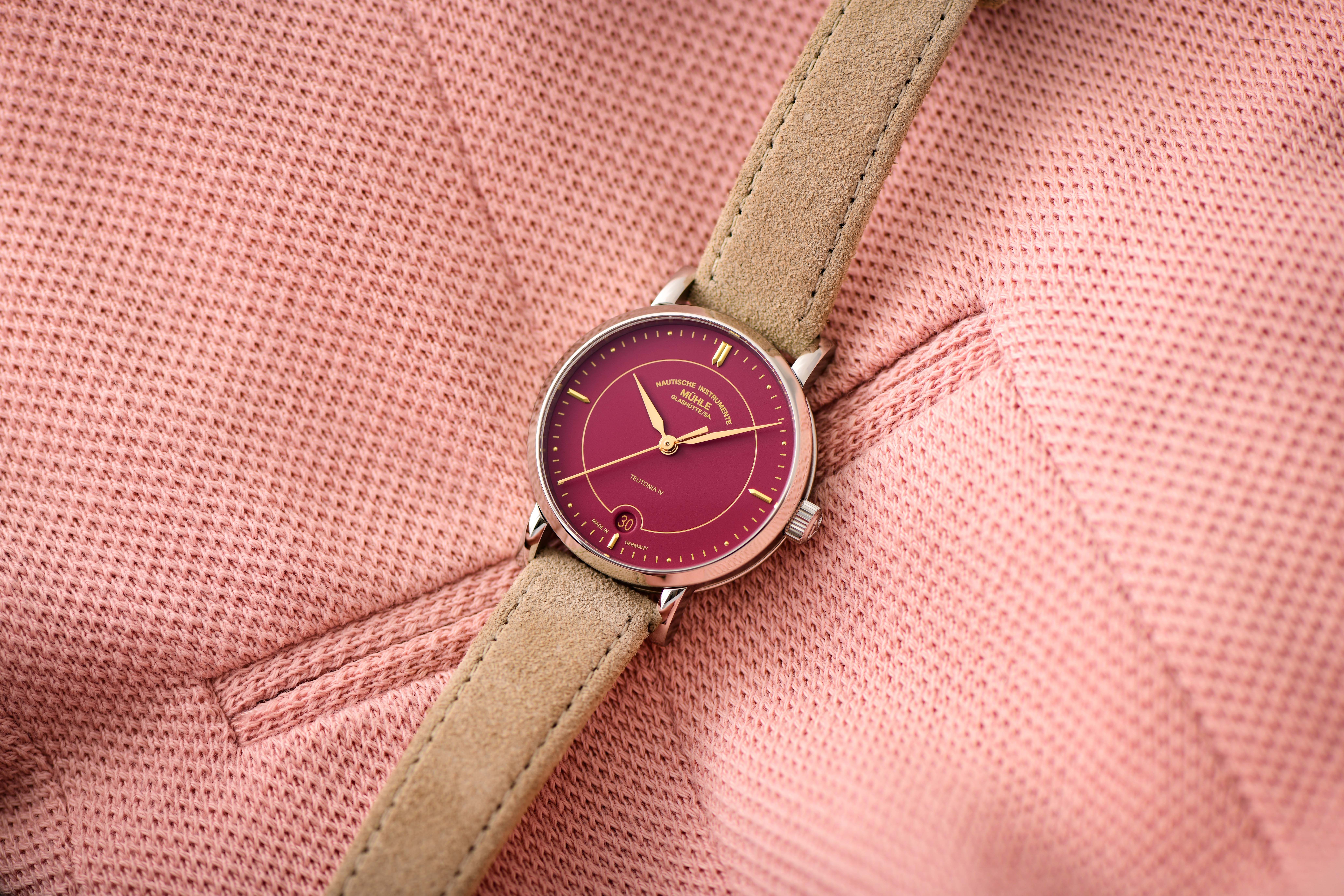 Ladies' watch  MÜHLE-GLASHÜTTE, Teutonia IV Lady / 33.5 mm, SKU: M1-44-59-LB-VII | watchphilosophy.co.uk